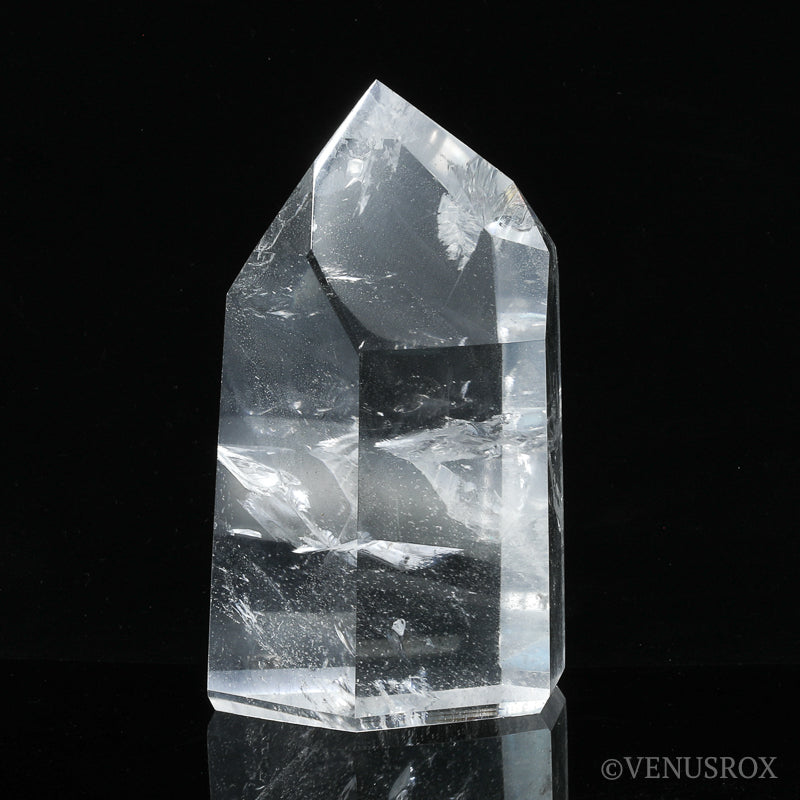 Clear Quartz Polished Point from Tocantins, Brazil | Venusrox