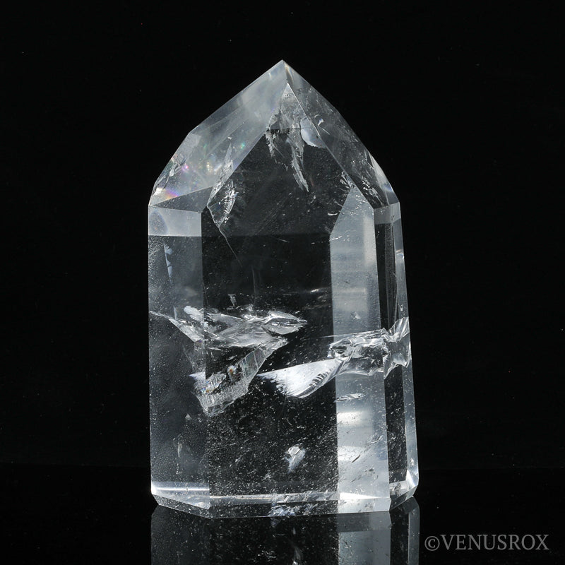 Clear Quartz Polished Point from Tocantins, Brazil | Venusrox
