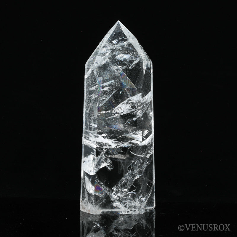 Clear Quartz Polished Point from Tocantins, Brazil | Venusrox