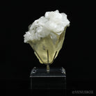 Calcite with Stilbite Natural Cluster from India mounted on a bespoke stand | Venusrox