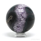 Amethyst with Agate Geode Sphere from Brazil | Venusrox