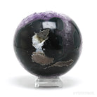Amethyst with Agate Geode Sphere from Brazil | Venusrox