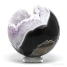 Amethyst with Quartz, Agate & Calcite Geode Sphere from Brazil | Venusrox