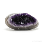 Amethyst with Agate & Matrix Part Polished/Part Natural Cluster from Uruguay | Venusrox
