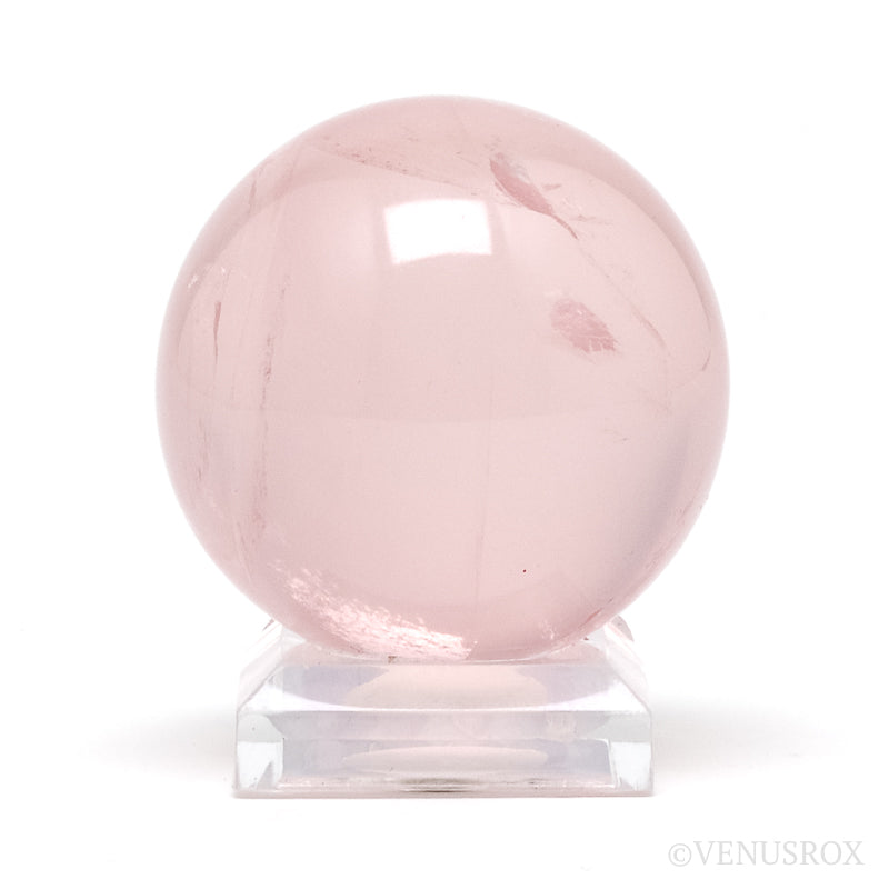 Star Rose Quartz Polished Sphere from Madagascar | Venusrox