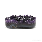 Amethyst with Agate & Matrix Part Polished/Part Natural Cluster from Uruguay | Venusrox