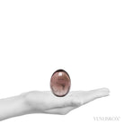 Amethyst & Smoky Phantom Quartz Polished Egg from Madagascar | Venusrox