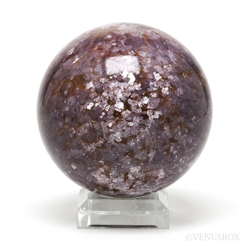 Lepidolite Polished Sphere from Mozambique | Venusrox