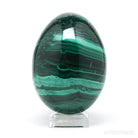 Malachite Polished Egg from the Democratic Republic of Congo | Venusrox