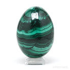 Malachite Polished Egg from the Democratic Republic of Congo | Venusrox