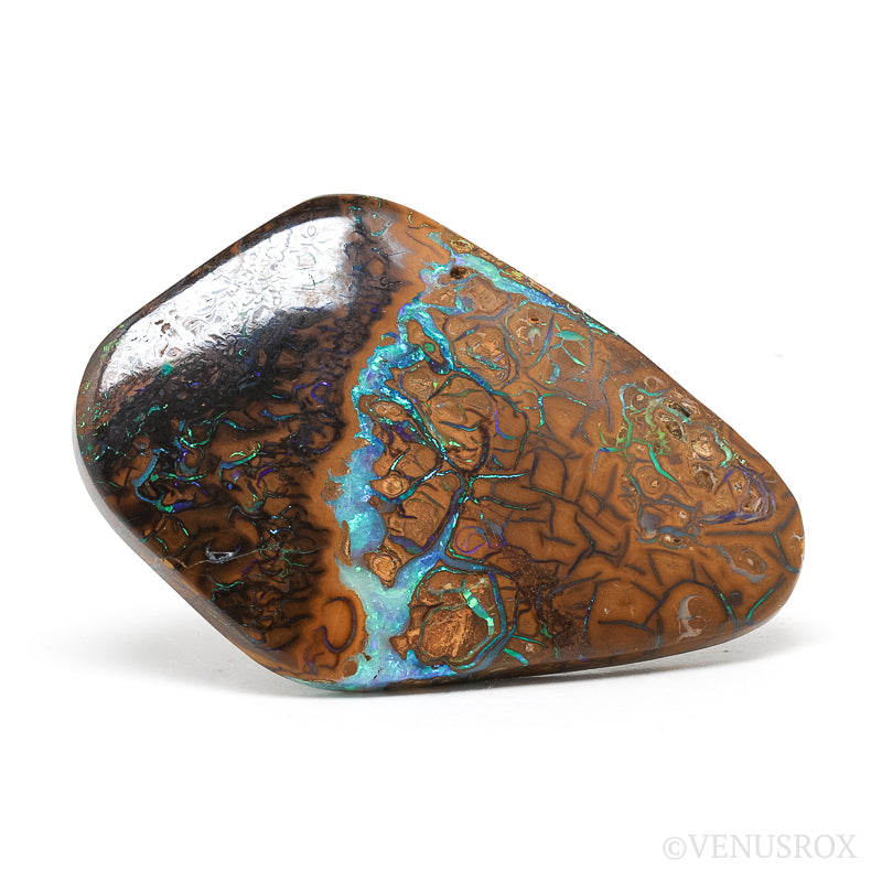 Boulder Opal Polished Crystal from Queensland, Australia | Venusrox
