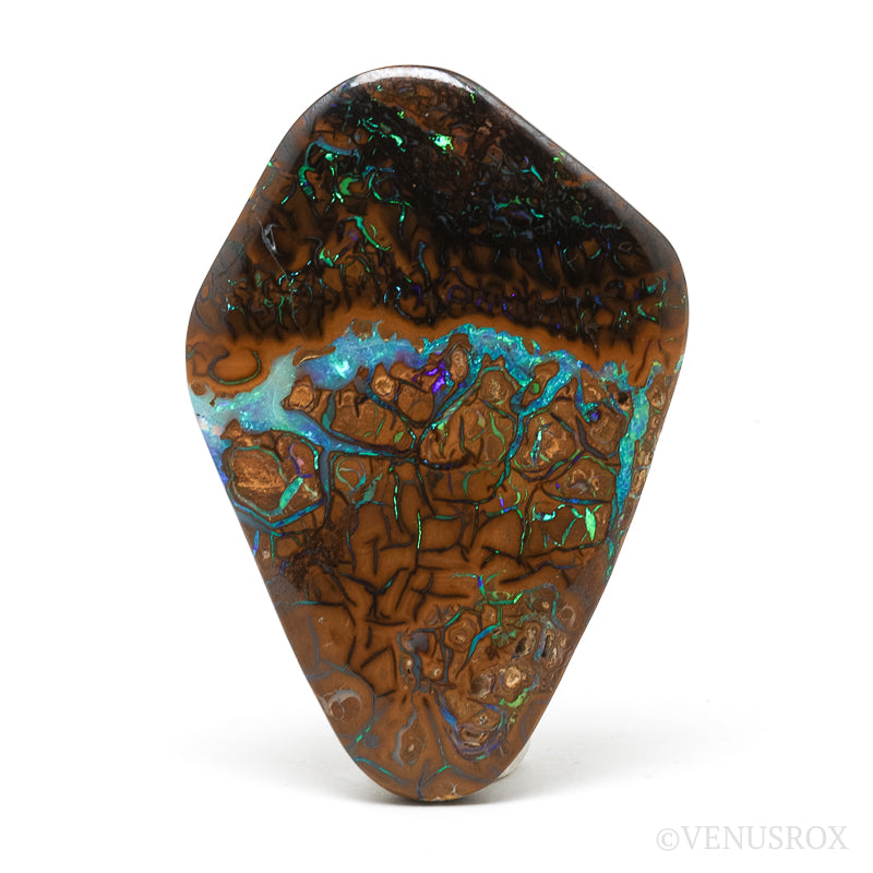 Boulder Opal Polished Crystal from Queensland, Australia | Venusrox