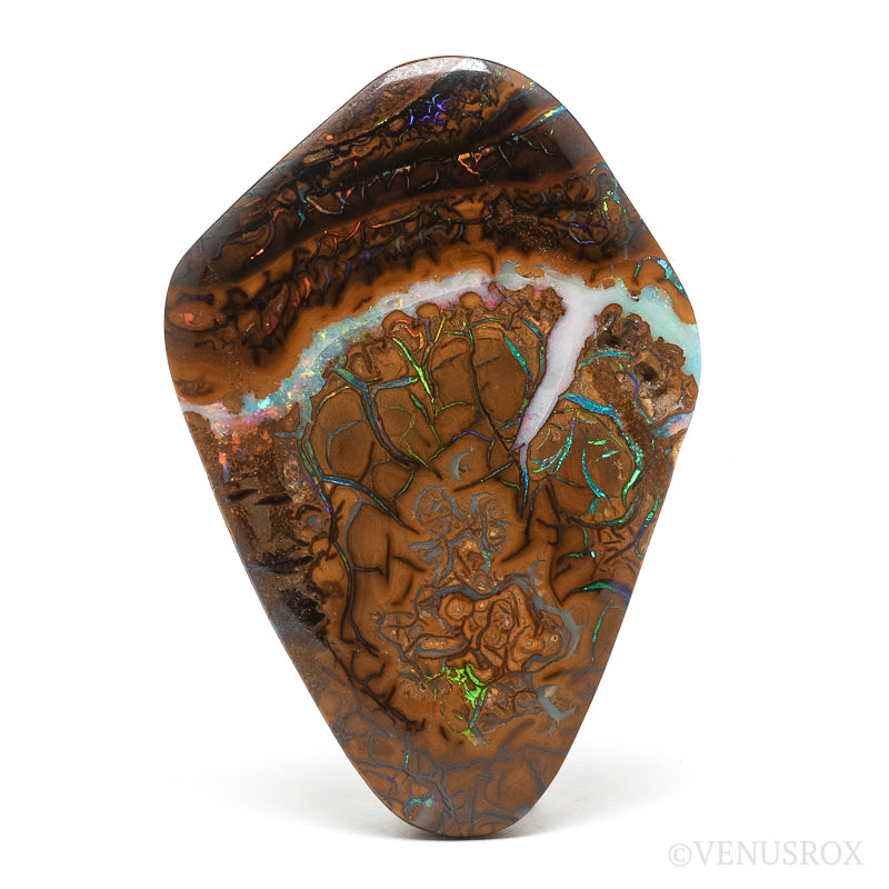 Boulder Opal Polished Crystal from Queensland, Australia | Venusrox