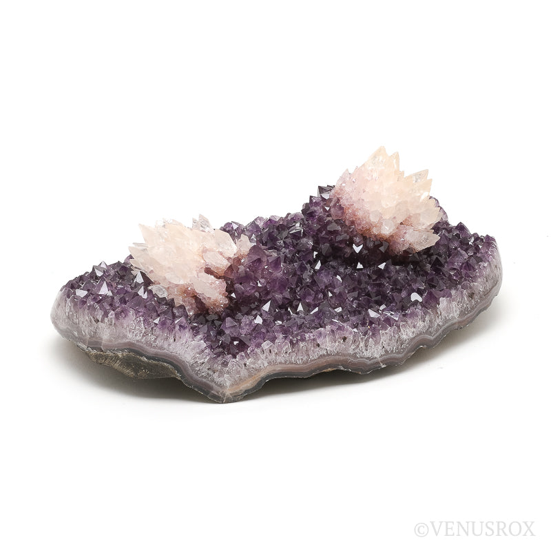 Amethyst with Calcite, Quartz & Agate Natural Cluster from Uruguay | Venusrox