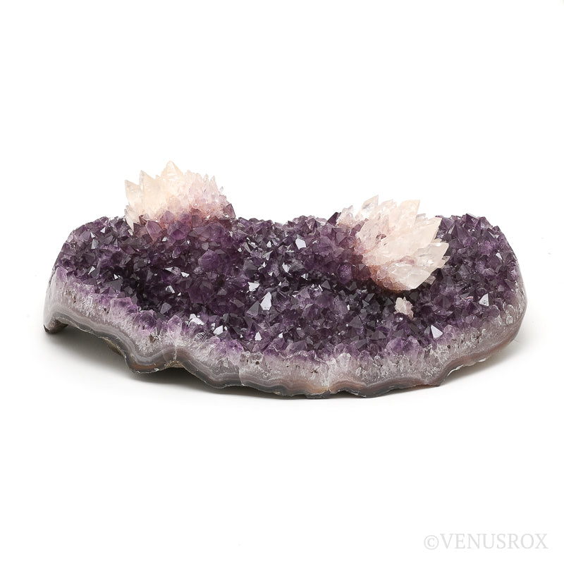 Amethyst with Calcite, Quartz & Agate Natural Cluster from Uruguay | Venusrox