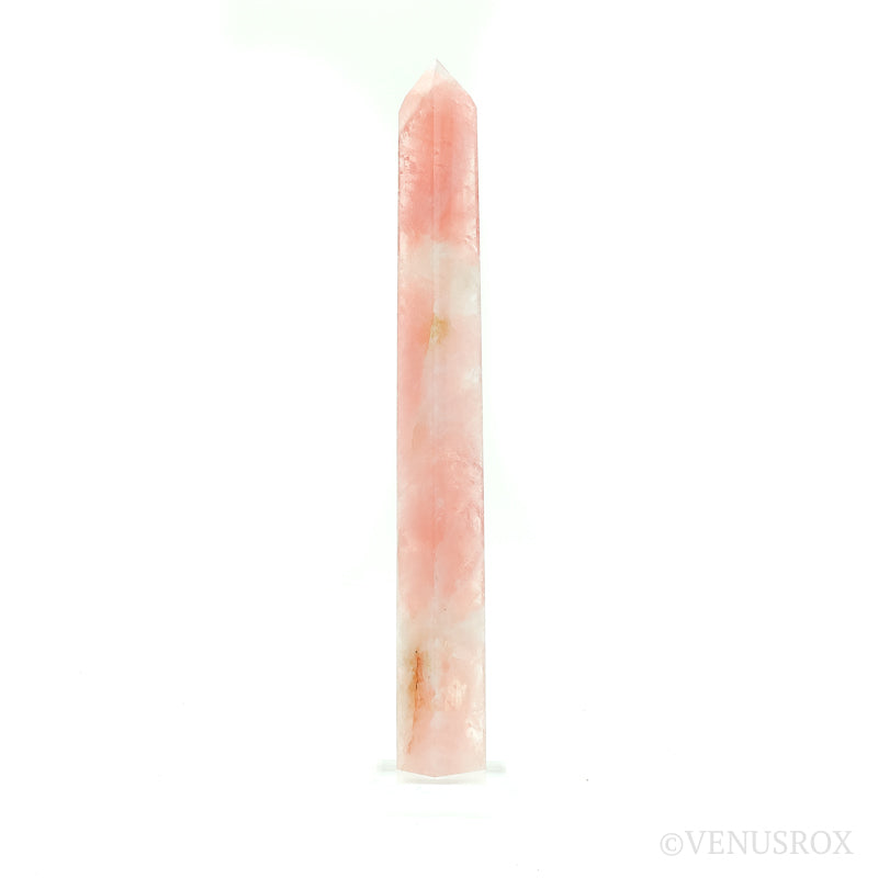 Rose Quartz Polished Point from Brazil mounted on a bespoke stand | Venusrox