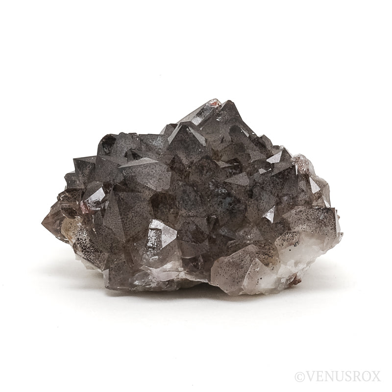 Smoky Quartz with Hematite Natural Cluster from Thunder Bay, Ontario, Canada | Venusrox