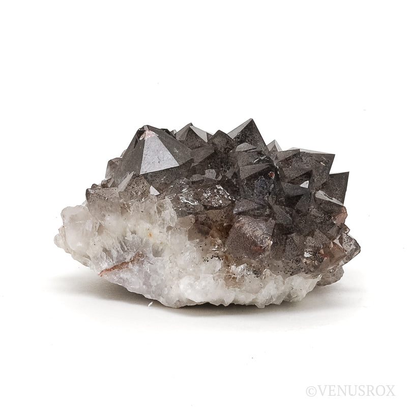 Smoky Quartz with Hematite Natural Cluster from Thunder Bay, Ontario, Canada | Venusrox