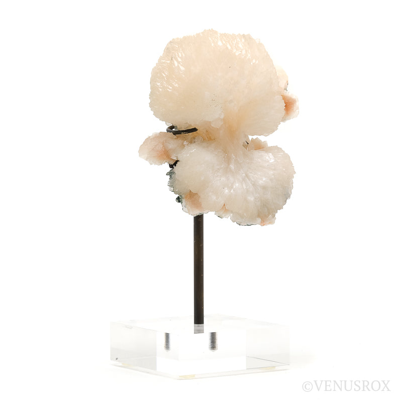 Stilbite Natural Cluster from India mounted on a bespoke stand | Venusrox