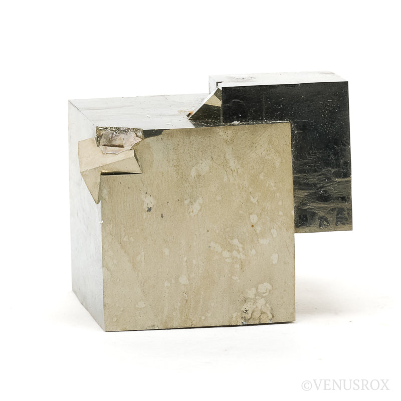 Natural Pyrite Cube Cluster from Navajun, La Rioja, Spain | Venusrox