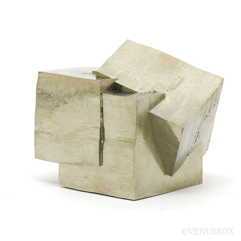 Natural Pyrite Cube Cluster from Navajun, La Rioja, Spain | Venusrox