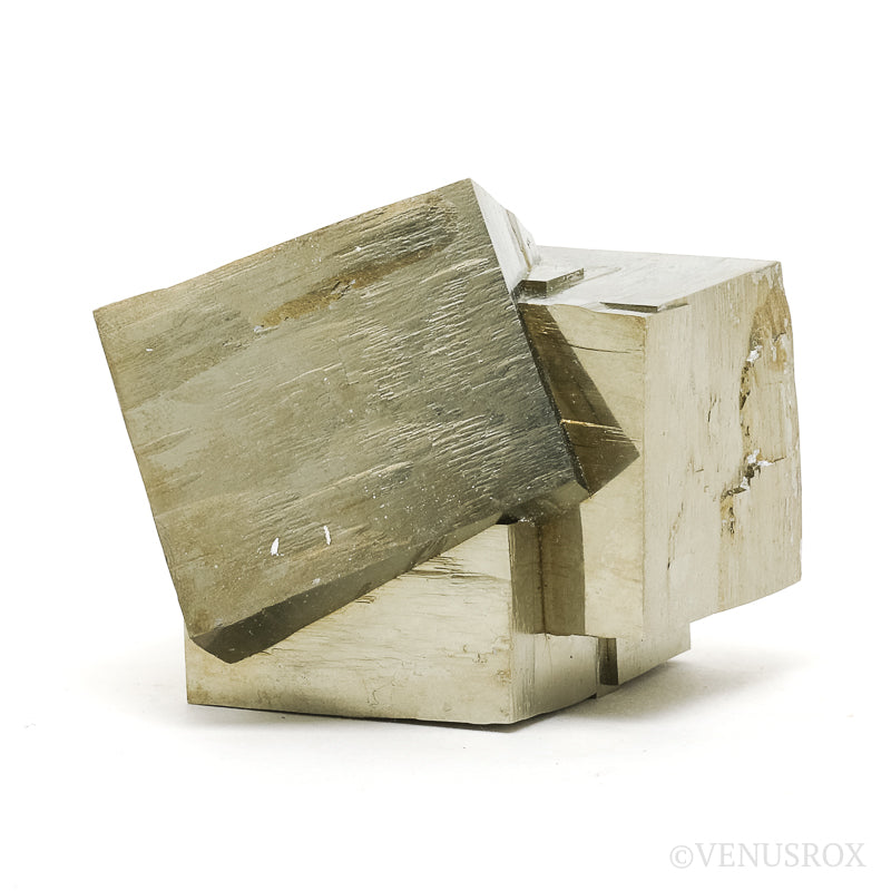 Natural Pyrite Cube Cluster from Navajun, La Rioja, Spain | Venusrox