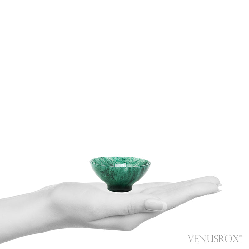 Green Aventurine Polished Bowl from India | Venusrox