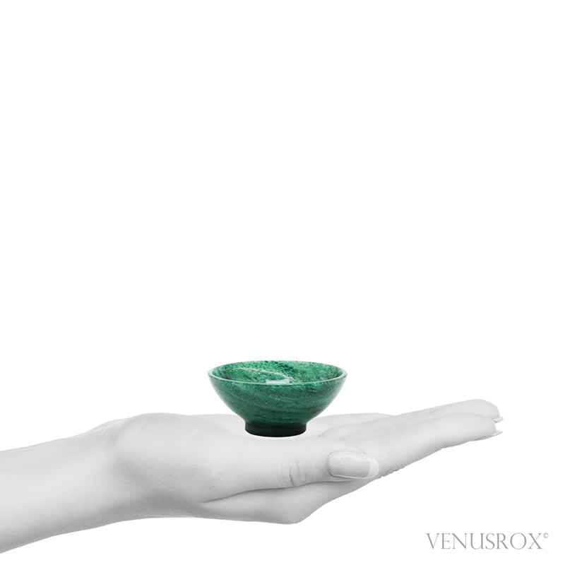 Green Aventurine Polished Bowl from India | Venusrox