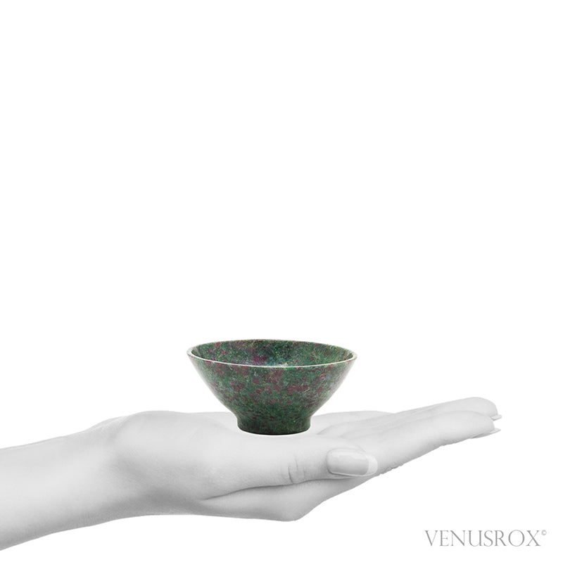 Ruby in Fuchsite Polished Bowl from India | Venusrox