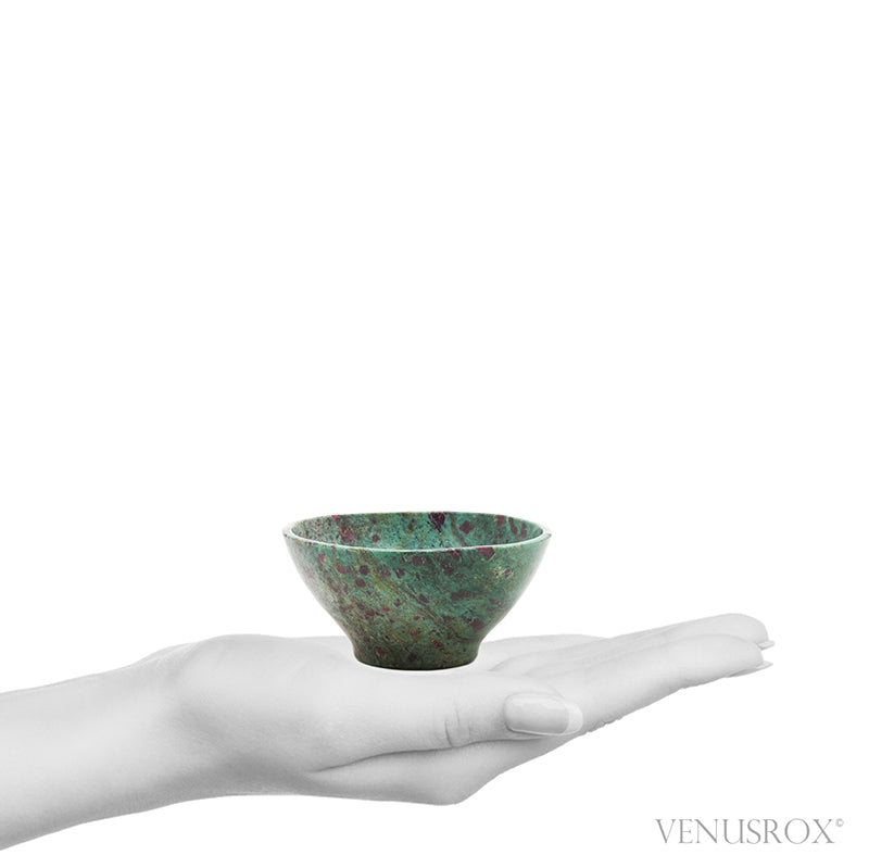 Ruby in Fuchsite Polished Bowl from India | Venusrox