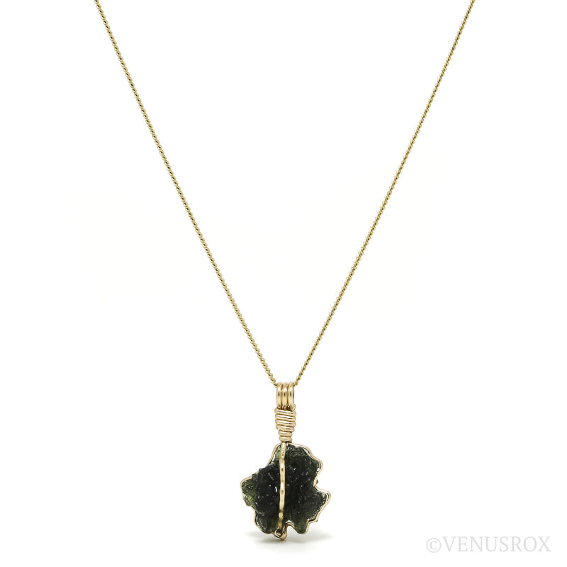 Moldavite Pendant from Chlum, Czech Republic | Venusrox