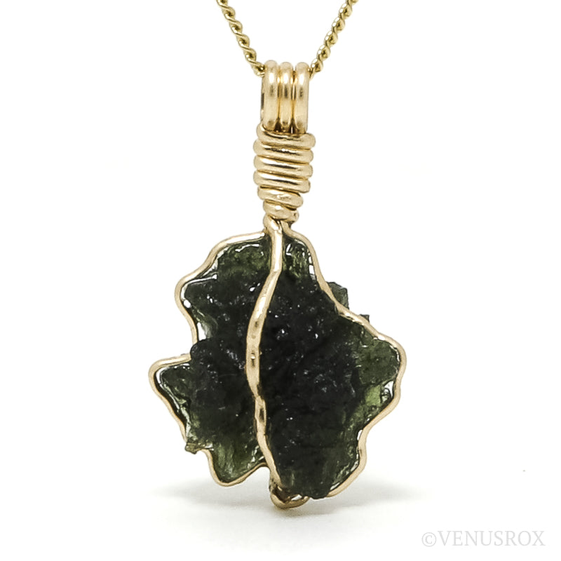 Moldavite Pendant from Chlum, Czech Republic | Venusrox