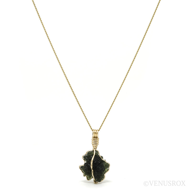 Moldavite Pendant from Chlum, Czech Republic | Venusrox