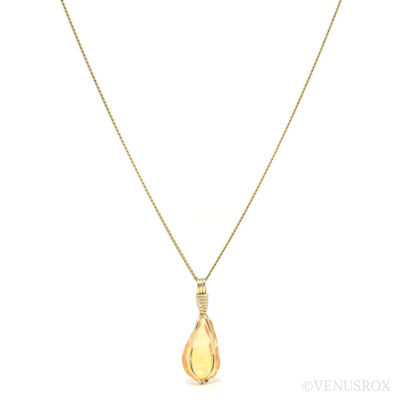 Fire Opal Pendant from Mexico | Venusrox