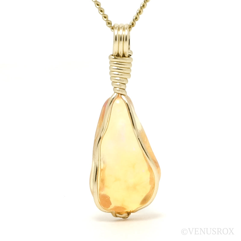 Fire Opal Pendant from Mexico | Venusrox