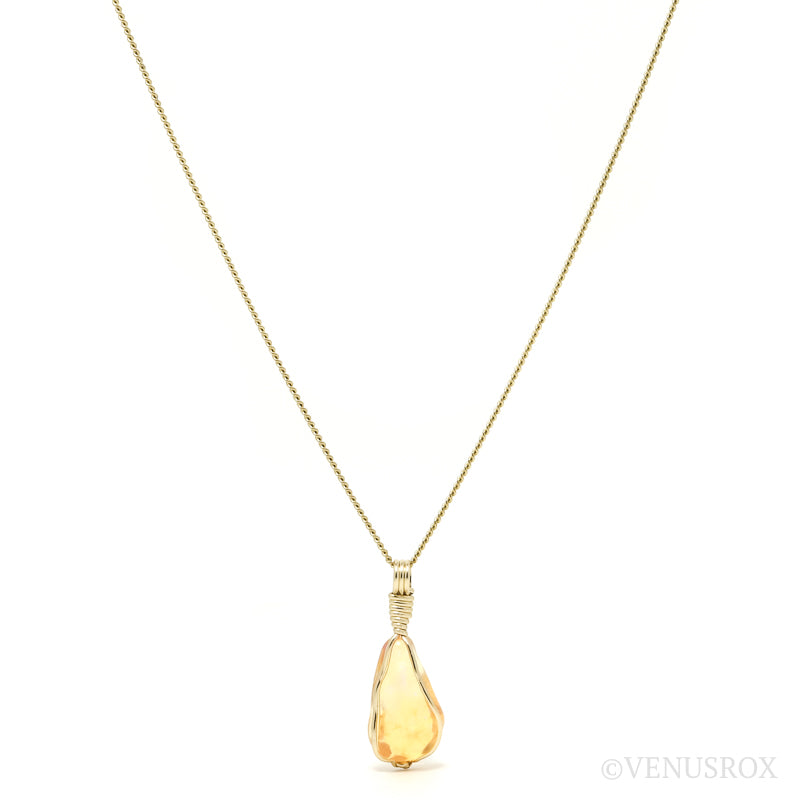 Fire Opal Pendant from Mexico | Venusrox