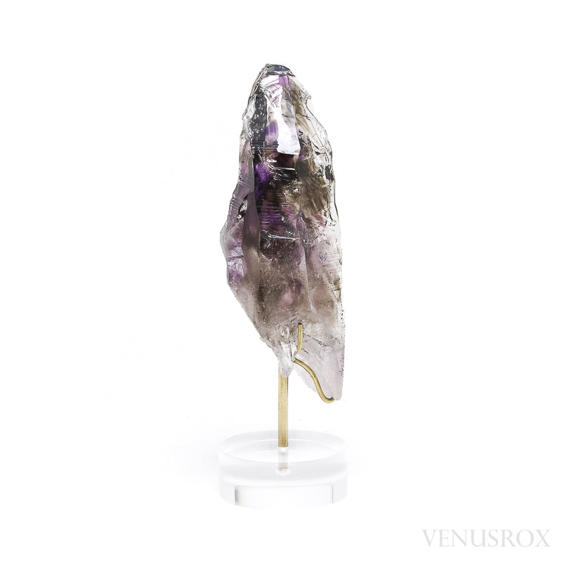 Amethyst/Smoky Phantom Quartz Natural Point from the Goboboseb Mountains, Namibia | Venusrox