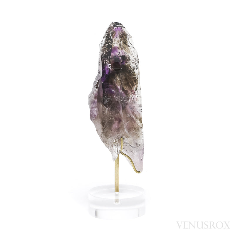 Amethyst/Smoky Phantom Quartz Natural Point from the Goboboseb Mountains, Namibia | Venusrox