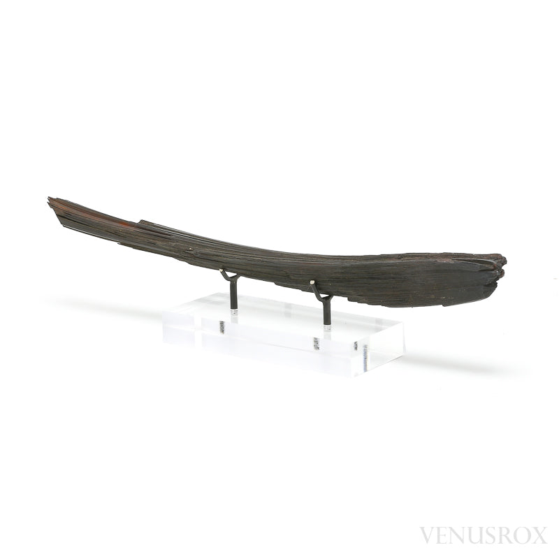 Hematite 'Needle Ore' Natural Specimen from the South Western Region (Furness), Cumbria, UK mounted on a bespoke stand | Venusrox