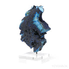 Azurite & Shattuckite Part Polished/Part Natural Crystal from Russia | Venusrox