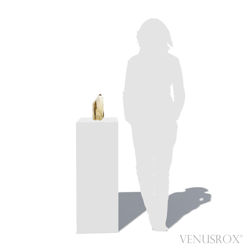 Naturally coloured Citrine Polished Point from Brazil | Venusrox