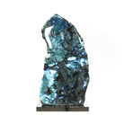 Labradorite Part Polished/Part Natural Freeform from Madagascar mounted on a bespoke stand | Venusrox