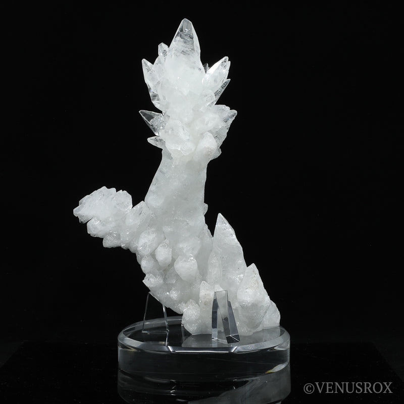 Calcite Natural Cluster from the Santa Eulalia Mining District, Aquiles Serdán Municipality, Chihuahua, Mexico mounted on a bespoke stand | Venusrox