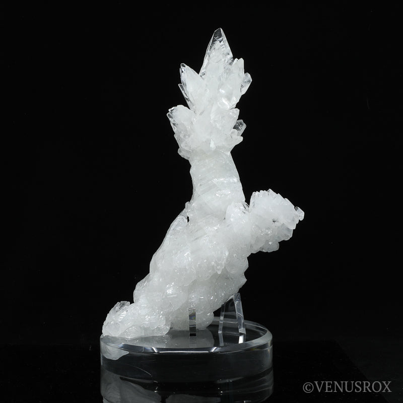 Calcite Natural Cluster from the Santa Eulalia Mining District, Aquiles Serdán Municipality, Chihuahua, Mexico mounted on a bespoke stand | Venusrox
