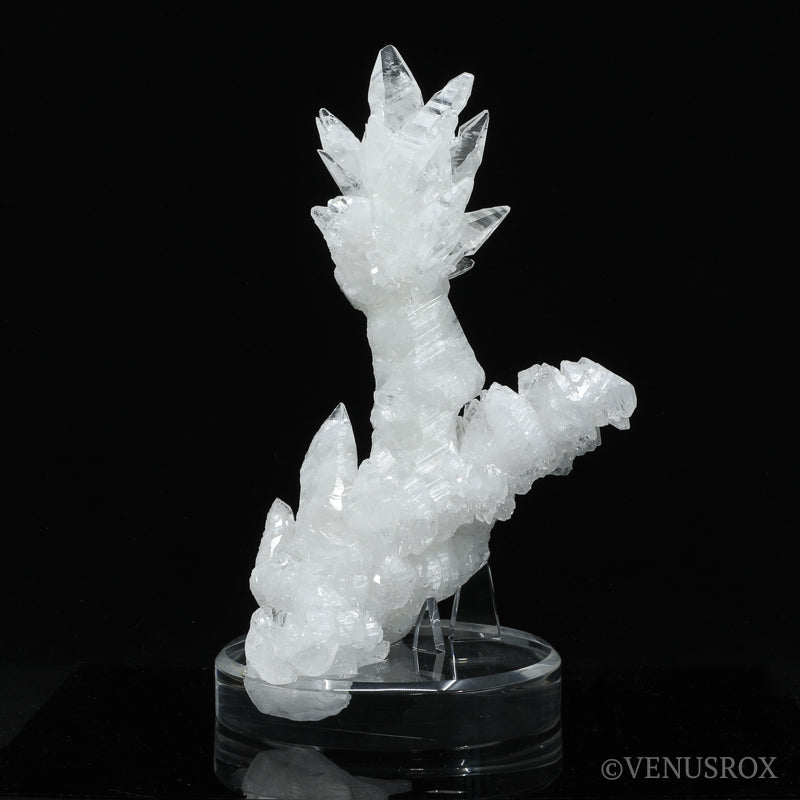 Calcite Natural Cluster from the Santa Eulalia Mining District, Aquiles Serdán Municipality, Chihuahua, Mexico mounted on a bespoke stand | Venusrox