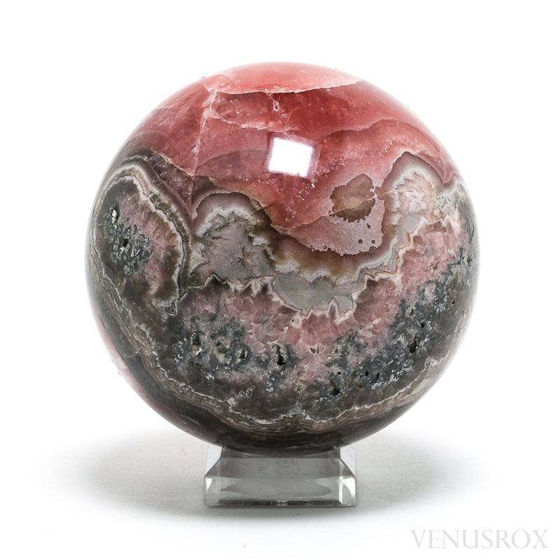 Rhodochrosite Polished Sphere from Argentina | Venusrox