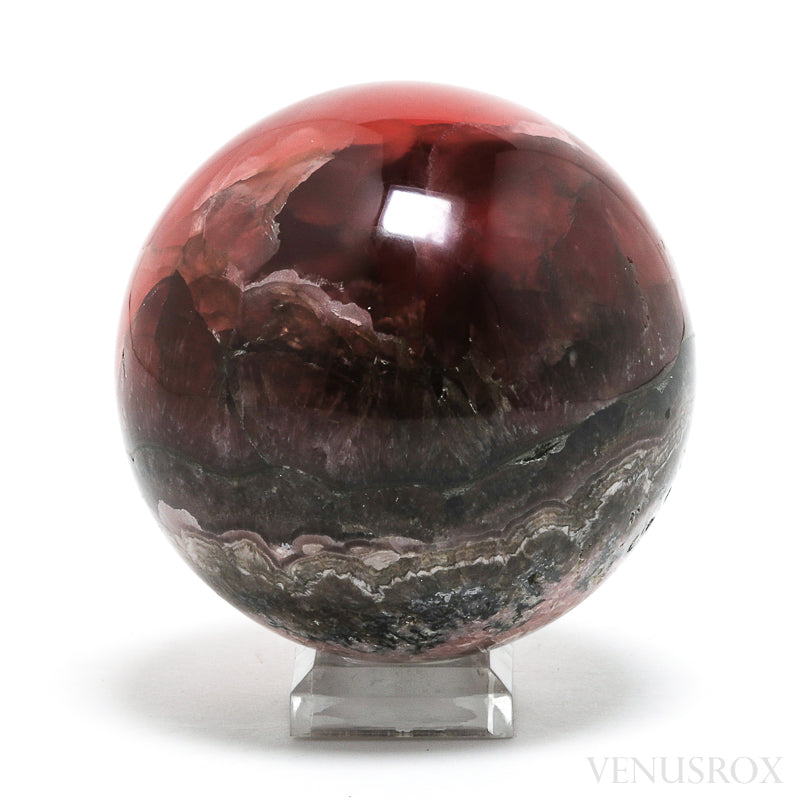 Rhodochrosite Polished Sphere from Argentina | Venusrox