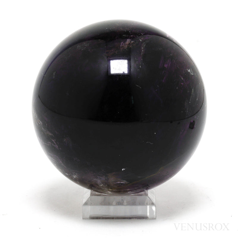 Amethyst Phantom Quartz Polished Sphere from the Goboboseb Mountains, Namibia | Venusrox