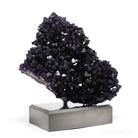 Amethyst Natural Cluster from Uruguay mounted on a bespoke stand | Venusrox