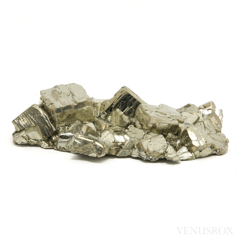 Pyrite Natural Cluster from the Huanzala Mine, Huallanca District, Huanuco Department, Peru | Venusrox